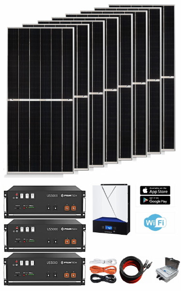 kit solar vivienda permanente