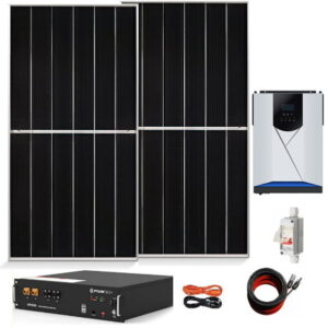 equipo solar para casa de campo