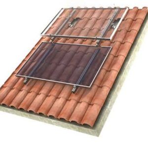 estructura coplanar de aluminio