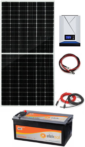 kit solar con bateria