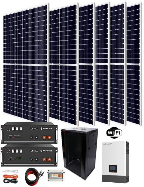 kit solar 5000w