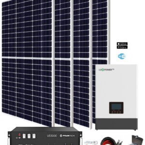 kit solar aislada litio