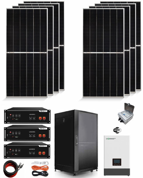 kit solar casa aislada