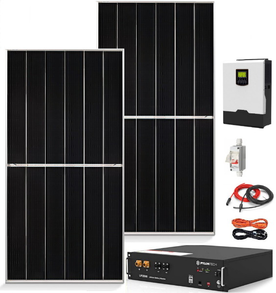 kit solar casa de campo