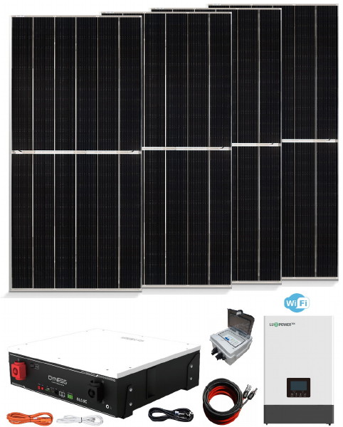 kit solar vivienda aislada