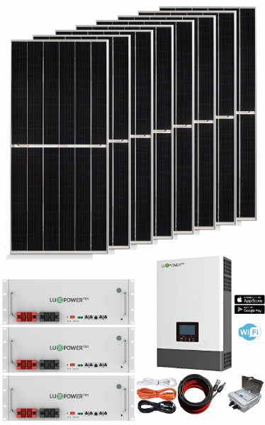 kit solar vivienda permanente